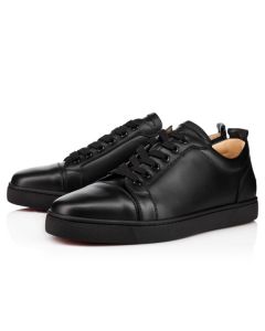 Christian Louboutin Men's Low-top  Black/black Calf Sneaker