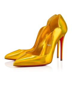 Christian Louboutin Pumps Hot Chick 100 mm Yellow/lin Yellow Patent