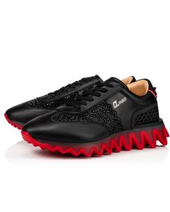 Christian Louboutin Runner Loubishark Strass Black/loubi Claf Sneaker